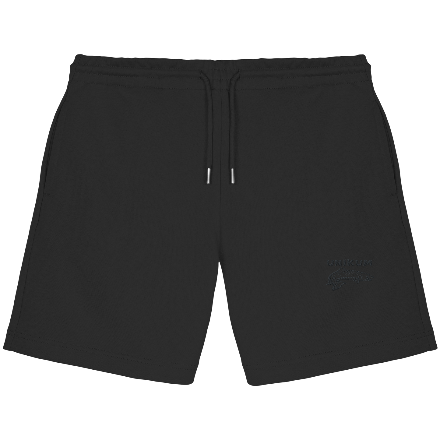 Unikum Trout – Gestickte Forelle - Organic Jogger Shorts