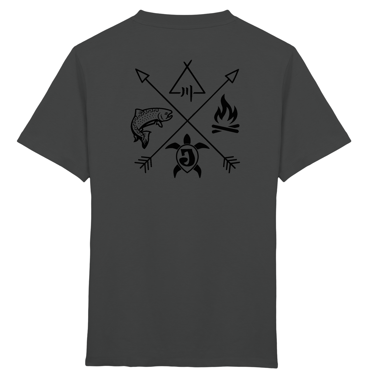 Gedruckte Bayerwald Kollektiv – Handwerk & Natur  - Kids Organic Shirt