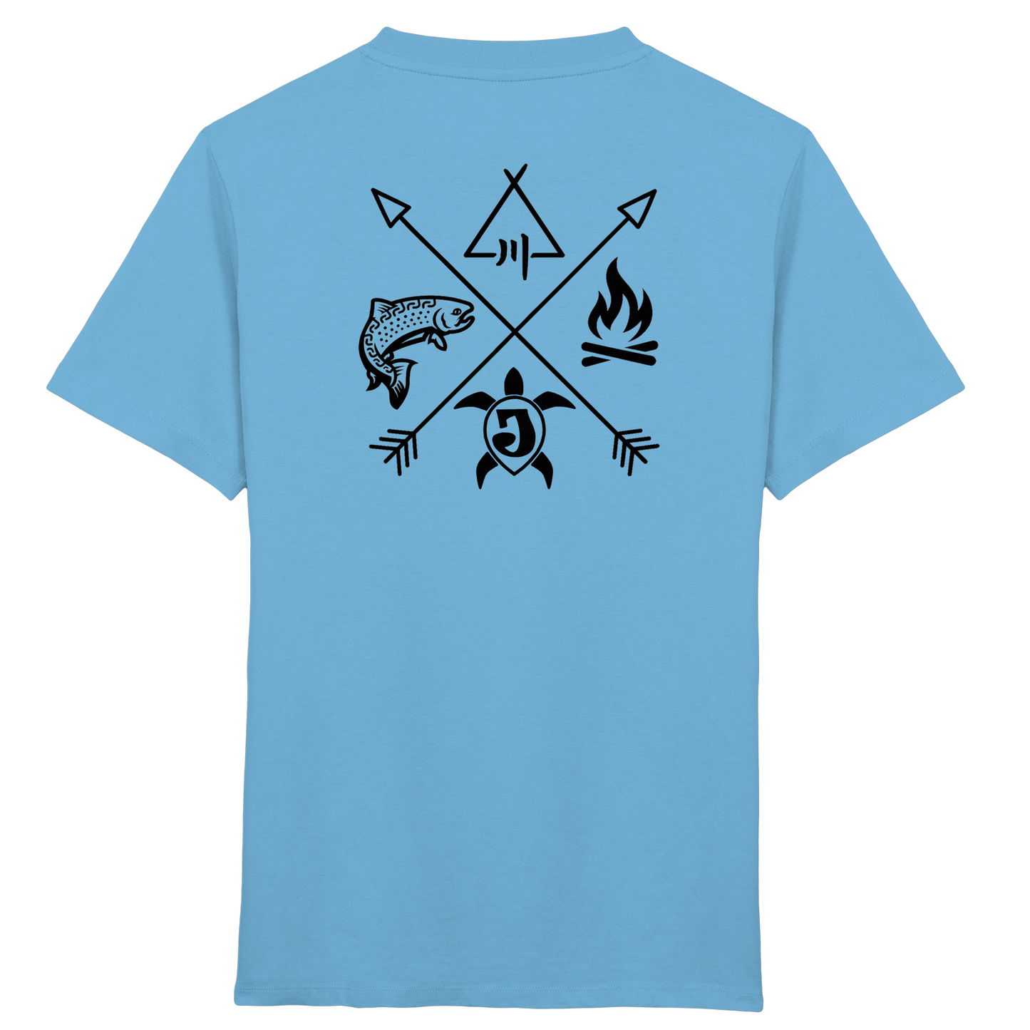 Gedruckte Bayerwald Kollektiv – Handwerk & Natur  - Kids Organic Shirt