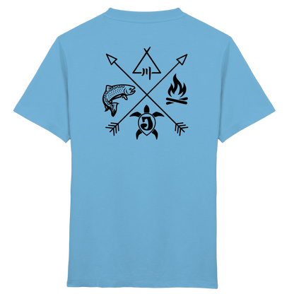 Gedruckte Bayerwald Kollektiv – Handwerk & Natur  - Kids Organic Shirt