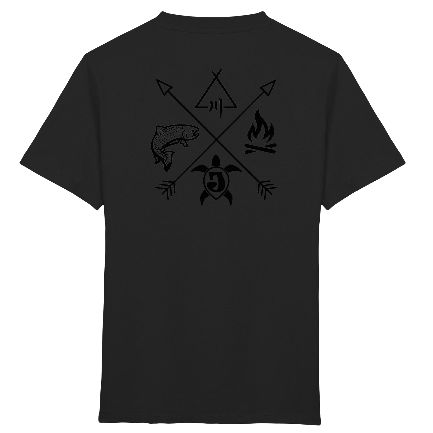 Gedruckte Bayerwald Kollektiv – Handwerk & Natur  - Kids Organic Shirt