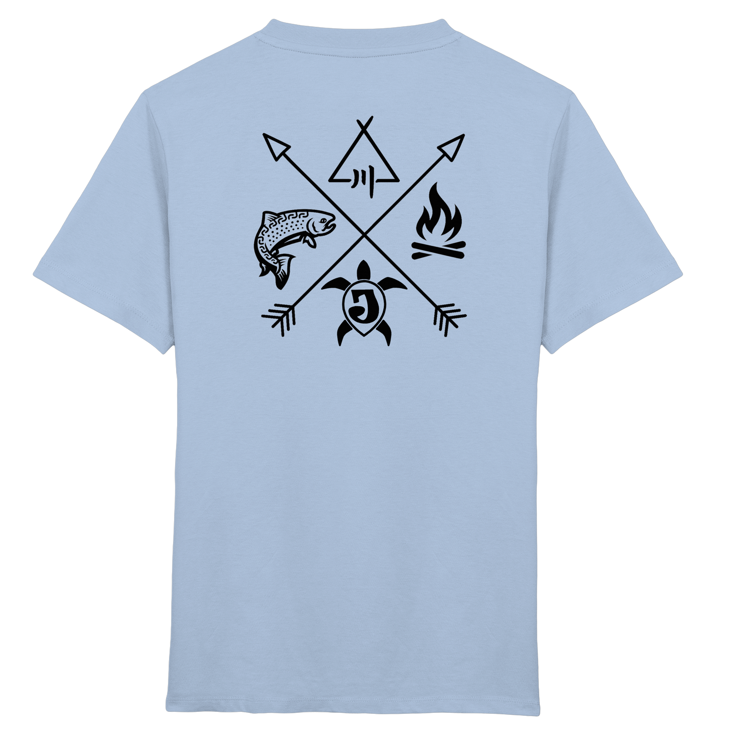 Gedruckte Bayerwald Kollektiv – Handwerk & Natur  - Kids Organic Shirt