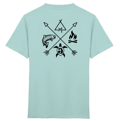 Gedruckte Bayerwald Kollektiv – Handwerk & Natur  - Kids Organic Shirt