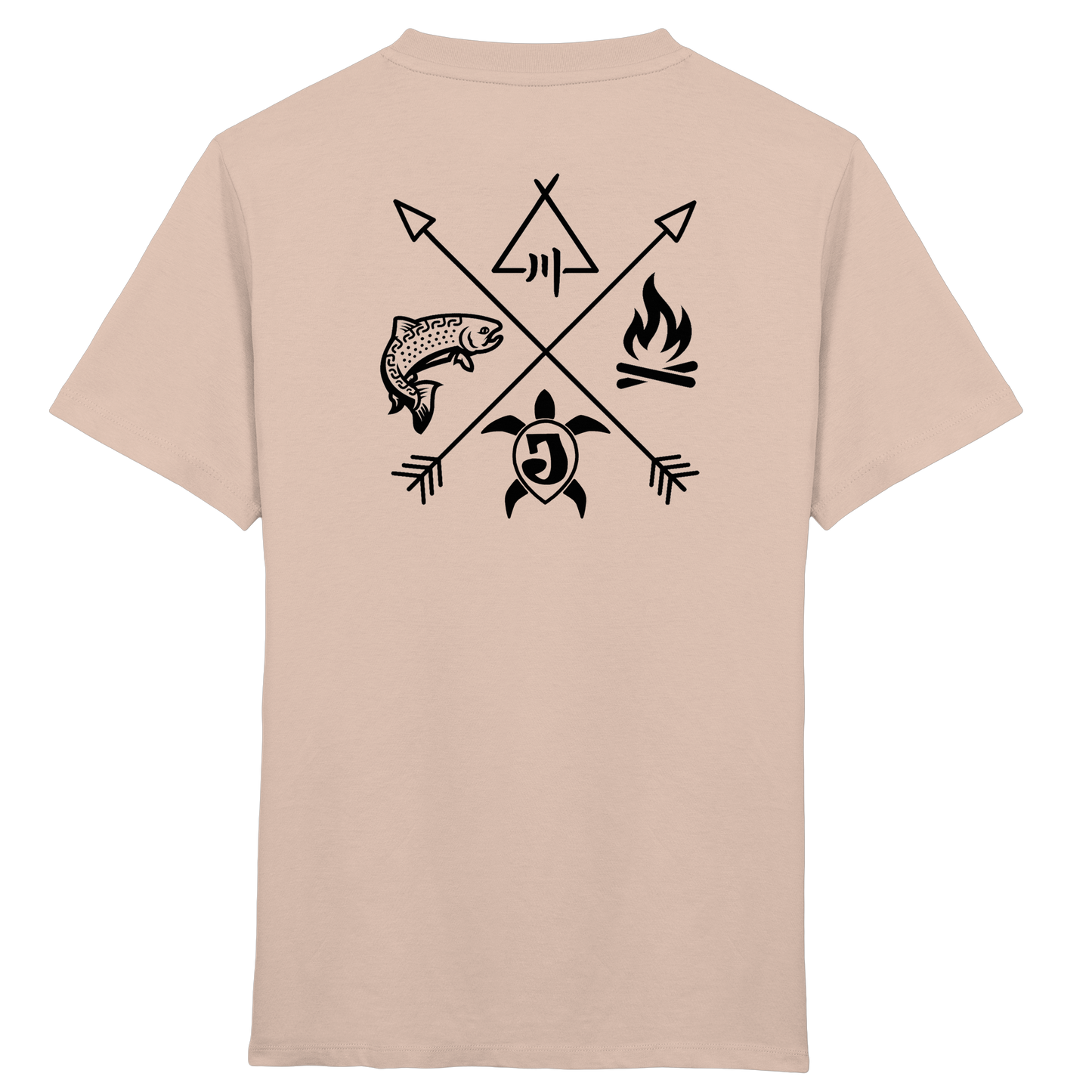 Gedruckte Bayerwald Kollektiv – Handwerk & Natur  - Kids Organic Shirt