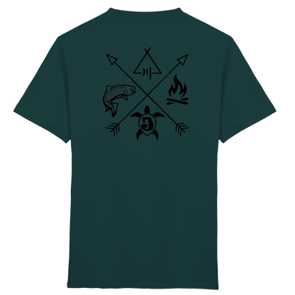 Gedruckte Bayerwald Kollektiv – Handwerk & Natur  - Kids Organic Shirt