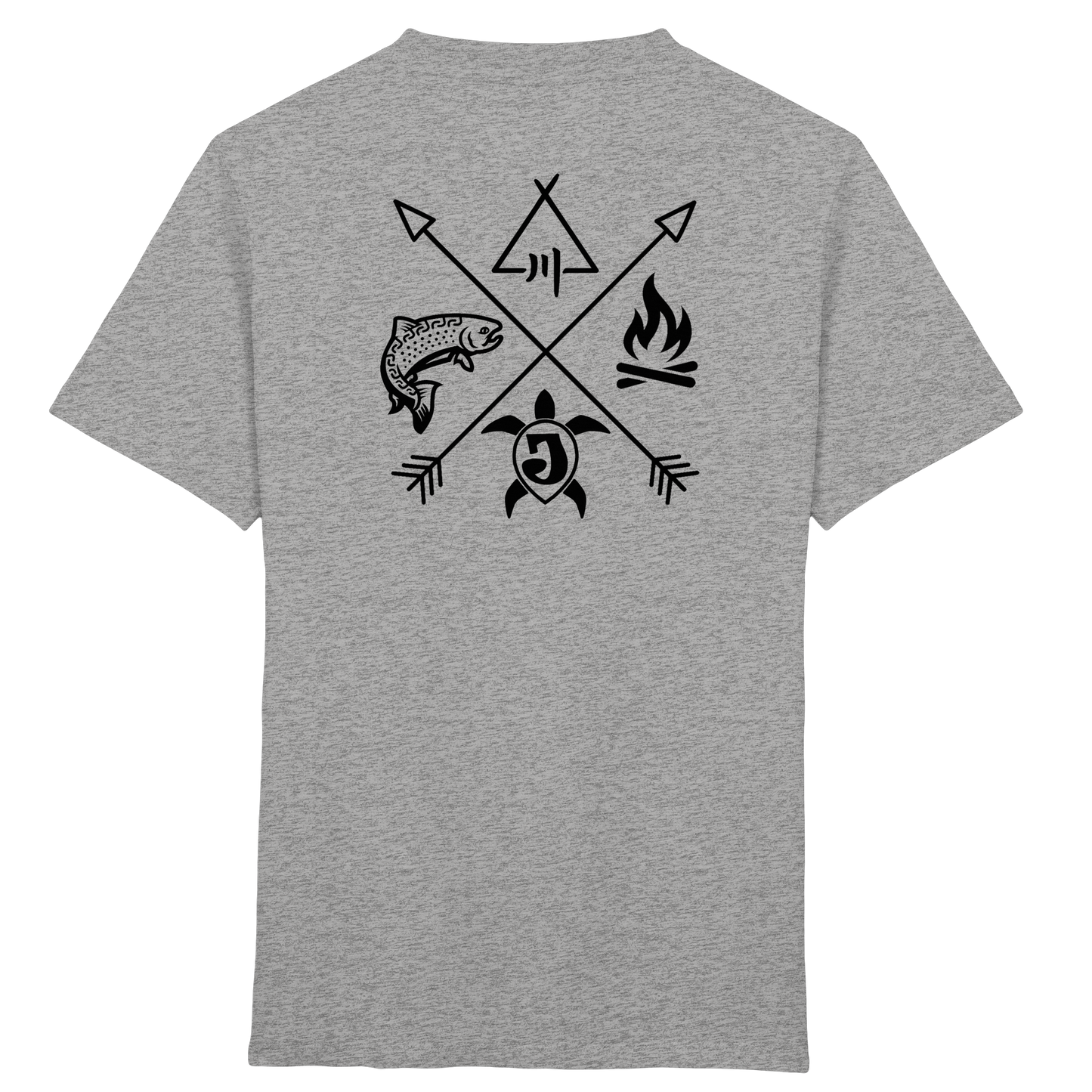 Gedruckte Bayerwald Kollektiv – Handwerk & Natur  - Kids Organic Shirt