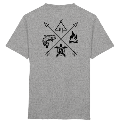 Gedruckte Bayerwald Kollektiv – Handwerk & Natur  - Kids Organic Shirt