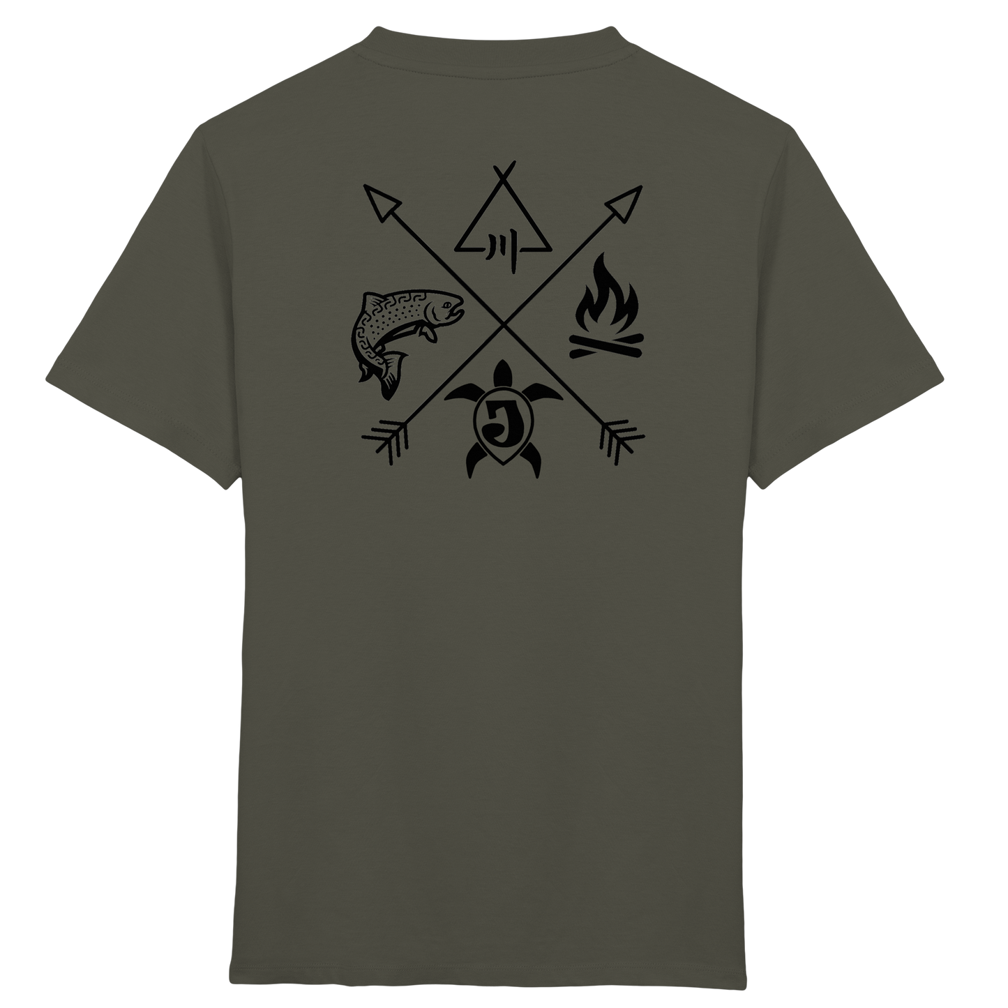 Gedruckte Bayerwald Kollektiv – Handwerk & Natur  - Kids Organic Shirt