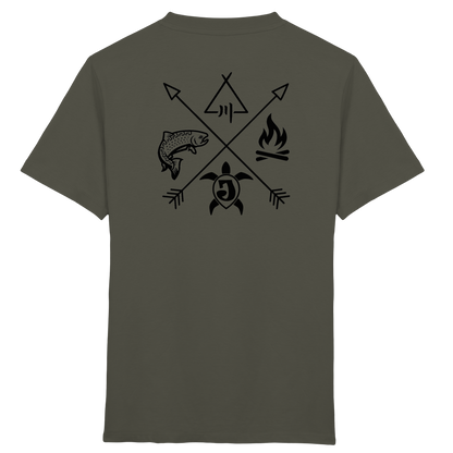 Gedruckte Bayerwald Kollektiv – Handwerk & Natur  - Kids Organic Shirt