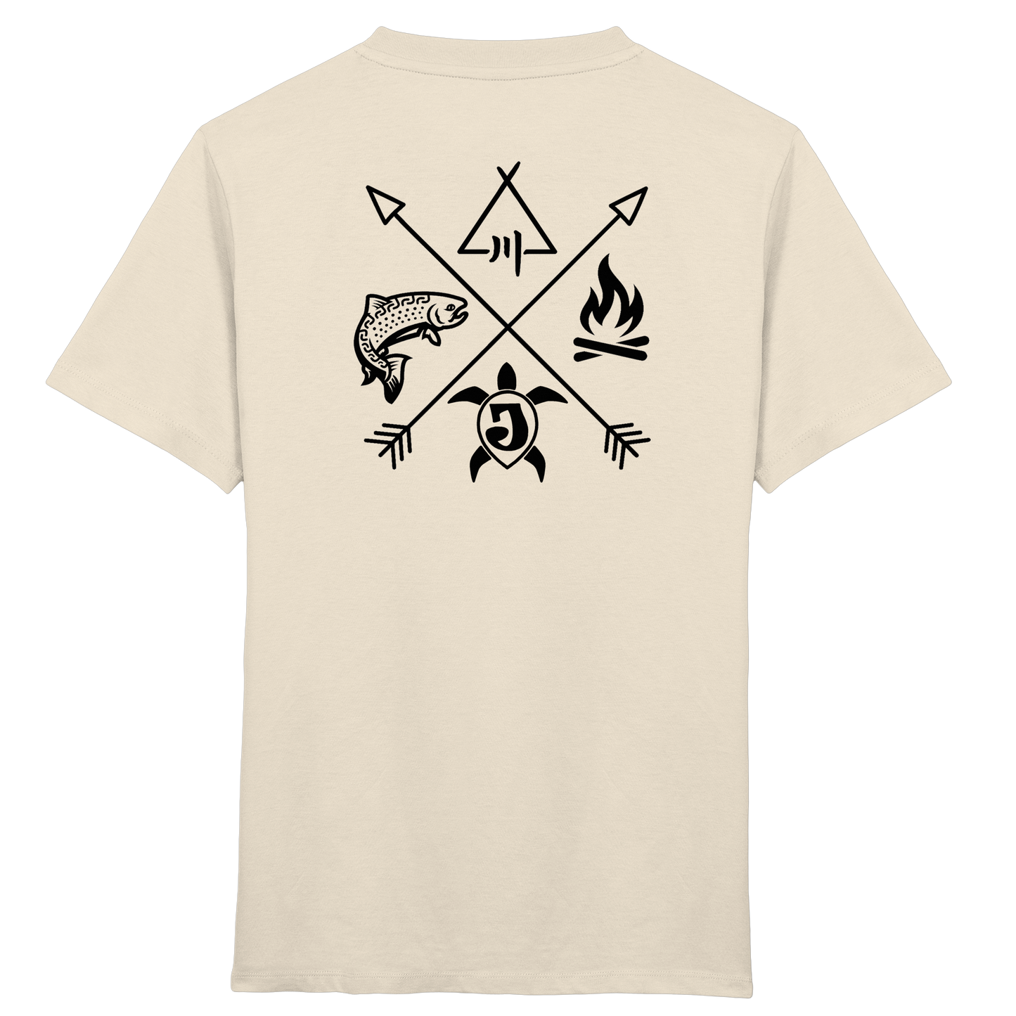 Gedruckte Bayerwald Kollektiv – Handwerk & Natur  - Kids Organic Shirt