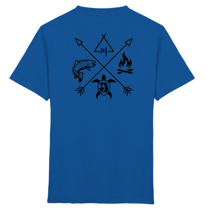 Gedruckte Bayerwald Kollektiv – Handwerk & Natur  - Kids Organic Shirt