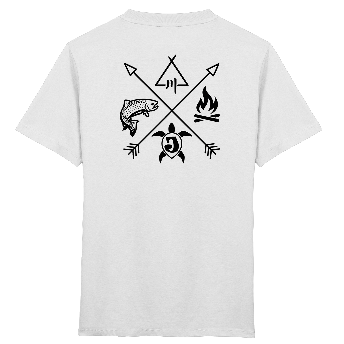 Gedruckte Bayerwald Kollektiv – Handwerk & Natur  - Kids Organic Shirt