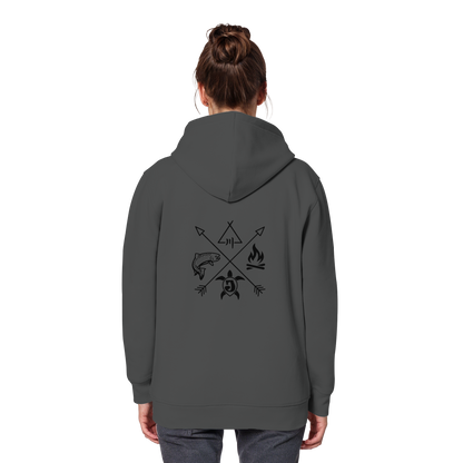 Gedruckte Bayerwald Kollektiv – Handwerk & Natur  - Organic Basic Hoodie