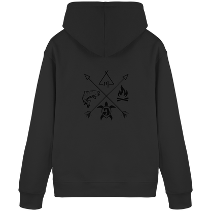 Gedruckte Bayerwald Kollektiv – Handwerk & Natur  - Organic Basic Hoodie