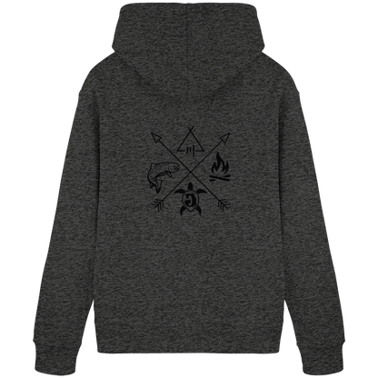 Gedruckte Bayerwald Kollektiv – Handwerk & Natur  - Organic Basic Hoodie