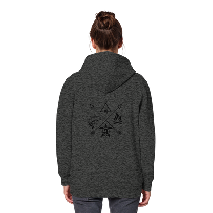 Gedruckte Bayerwald Kollektiv – Handwerk & Natur  - Organic Basic Hoodie