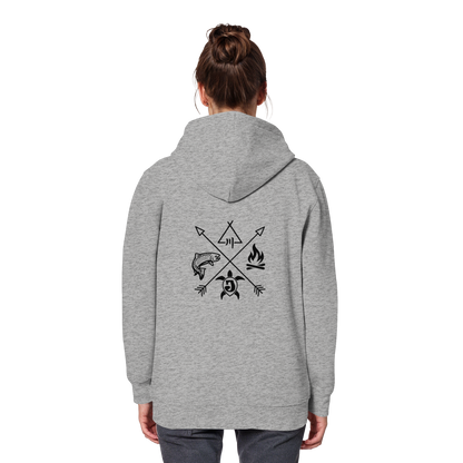 Gedruckte Bayerwald Kollektiv – Handwerk & Natur  - Organic Basic Hoodie