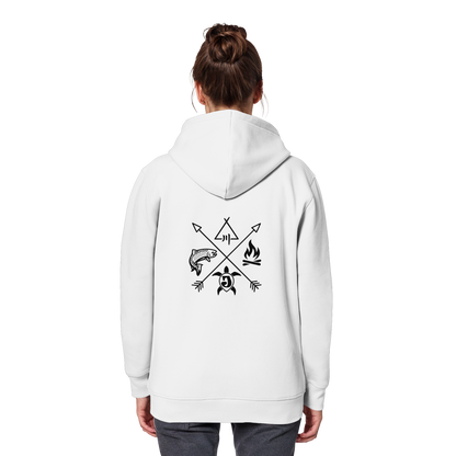 Gedruckte Bayerwald Kollektiv – Handwerk & Natur  - Organic Basic Hoodie