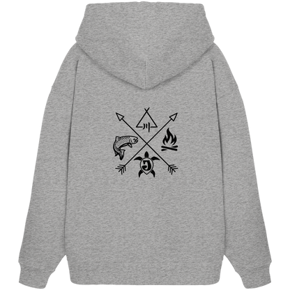 Gedruckte Bayerwald Kollektiv – Handwerk & Natur  - Organic Oversize Hoodie