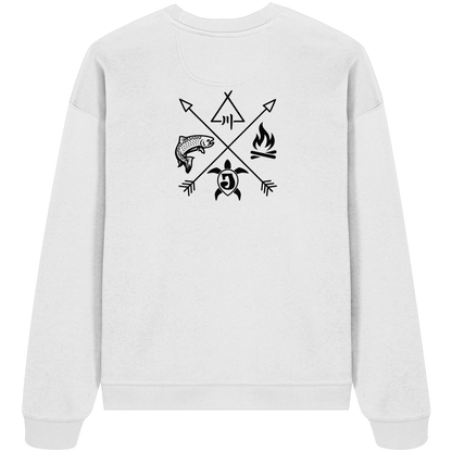 Gedruckte Bayerwald Kollektiv – Handwerk & Natur  - Organic Oversize Sweatshirt