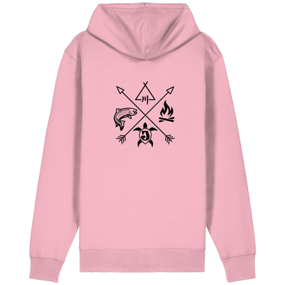 Gedruckte Bayerwald Kollektiv – Handwerk & Natur  - Organic Relaxed Zipper