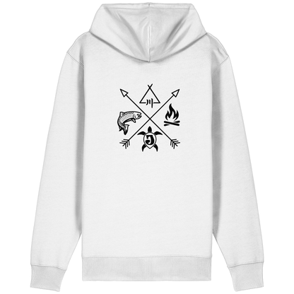 Gedruckte Bayerwald Kollektiv – Handwerk & Natur  - Organic Relaxed Zipper