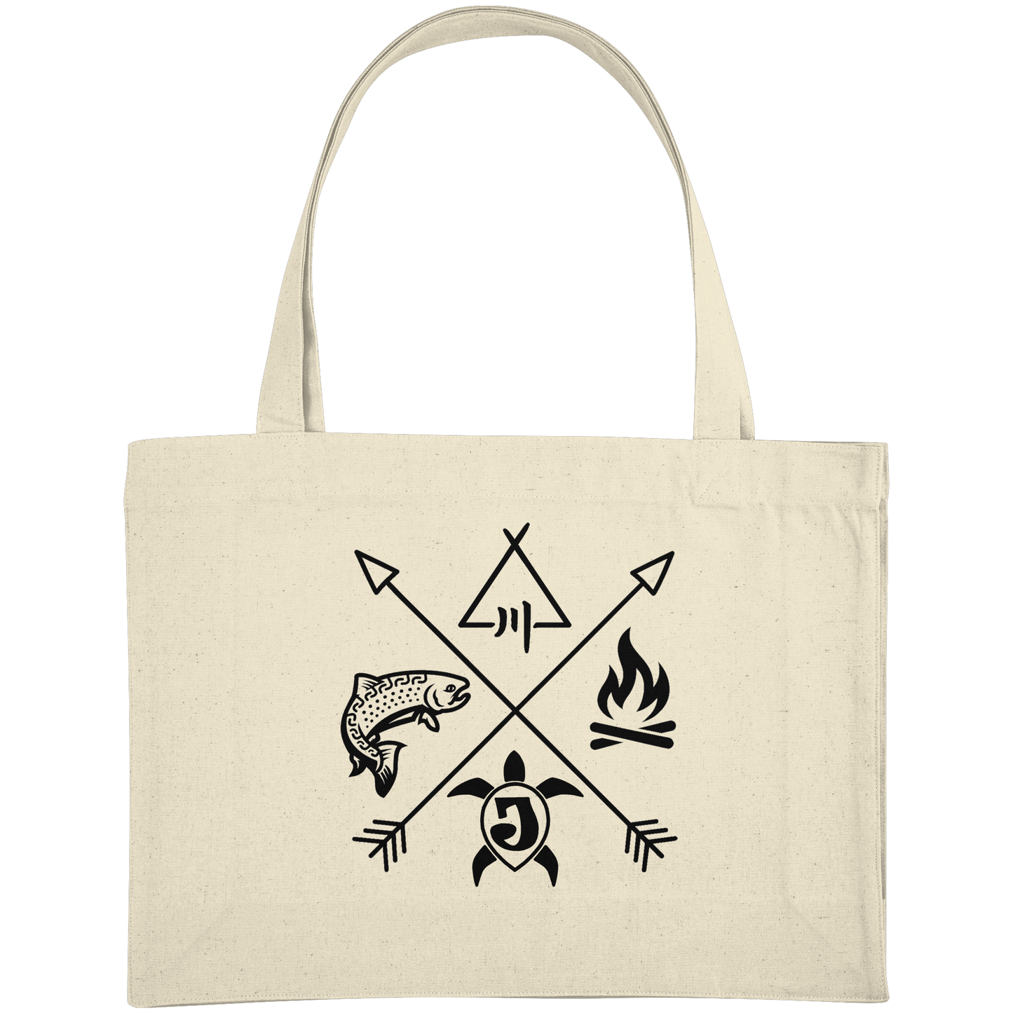 Gedruckte Bayerwald Kollektiv – Handwerk & Natur  - Organic Shopping-Bag