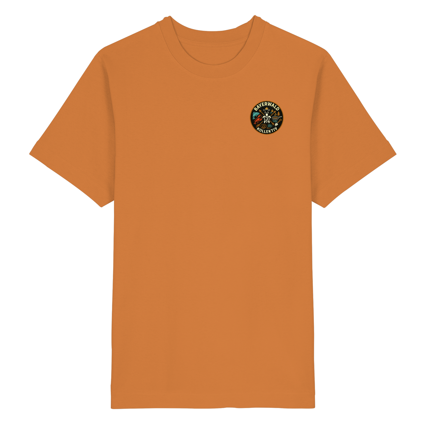 Gedruckte Bayerwald Kollektiv – Handwerk & Natur  - Heavy Oversized Organic Shirt
