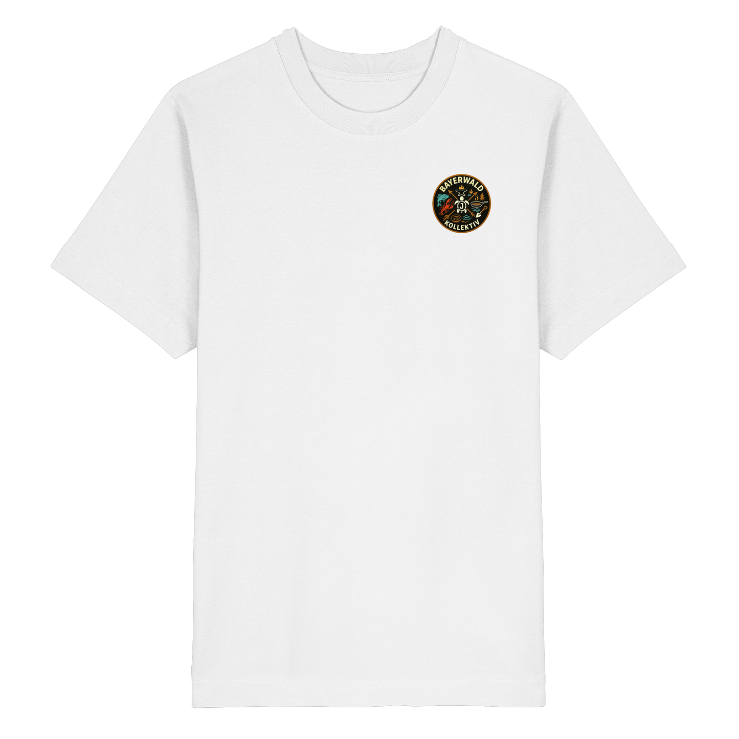 Gedruckte Bayerwald Kollektiv – Handwerk & Natur  - Heavy Oversized Organic Shirt