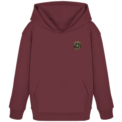 Gedruckte Bayerwald Kollektiv – Handwerk & Natur  - Kids Organic Hoodie