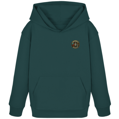 Gedruckte Bayerwald Kollektiv – Handwerk & Natur  - Kids Organic Hoodie