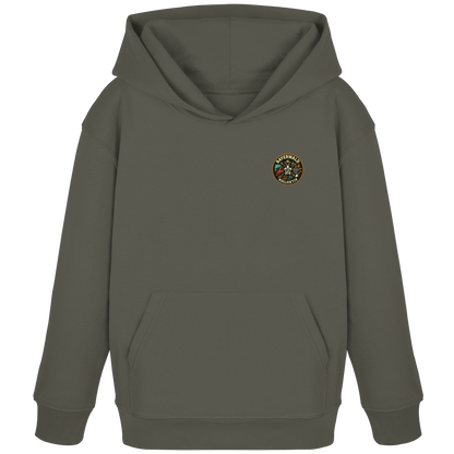 Gedruckte Bayerwald Kollektiv – Handwerk & Natur  - Kids Organic Hoodie
