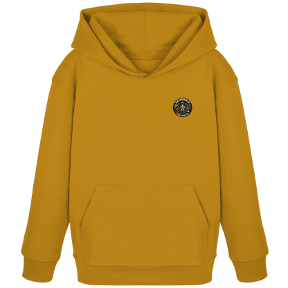 Gedruckte Bayerwald Kollektiv – Handwerk & Natur  - Kids Organic Hoodie