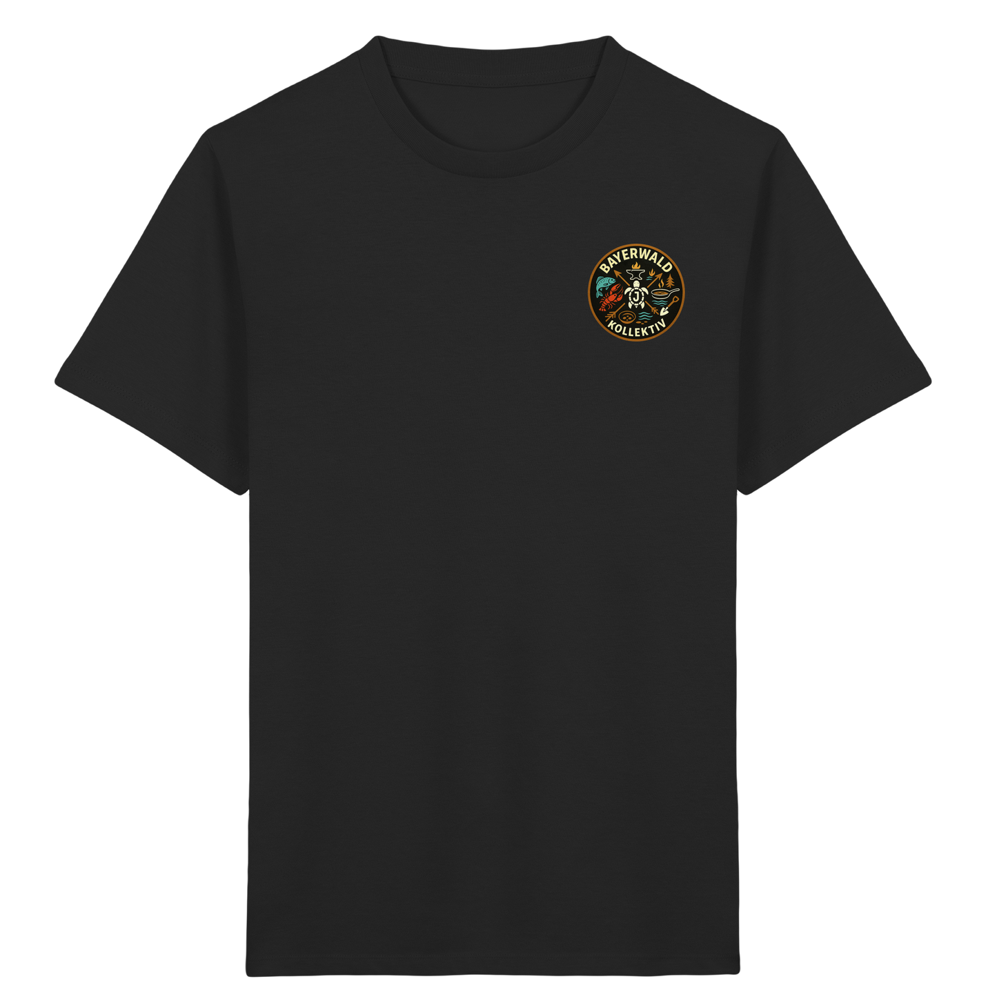 Gedruckte Bayerwald Kollektiv – Handwerk & Natur  - Kids Organic Shirt