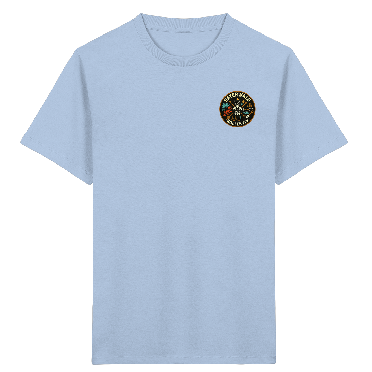 Gedruckte Bayerwald Kollektiv – Handwerk & Natur  - Kids Organic Shirt