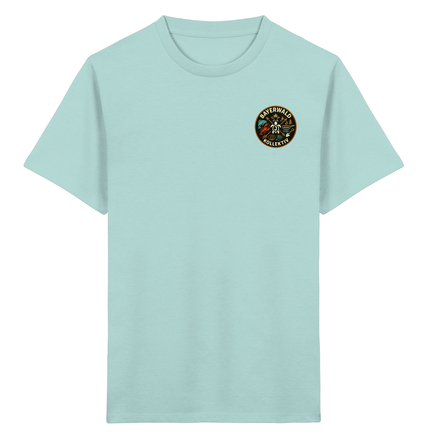 Gedruckte Bayerwald Kollektiv – Handwerk & Natur  - Kids Organic Shirt