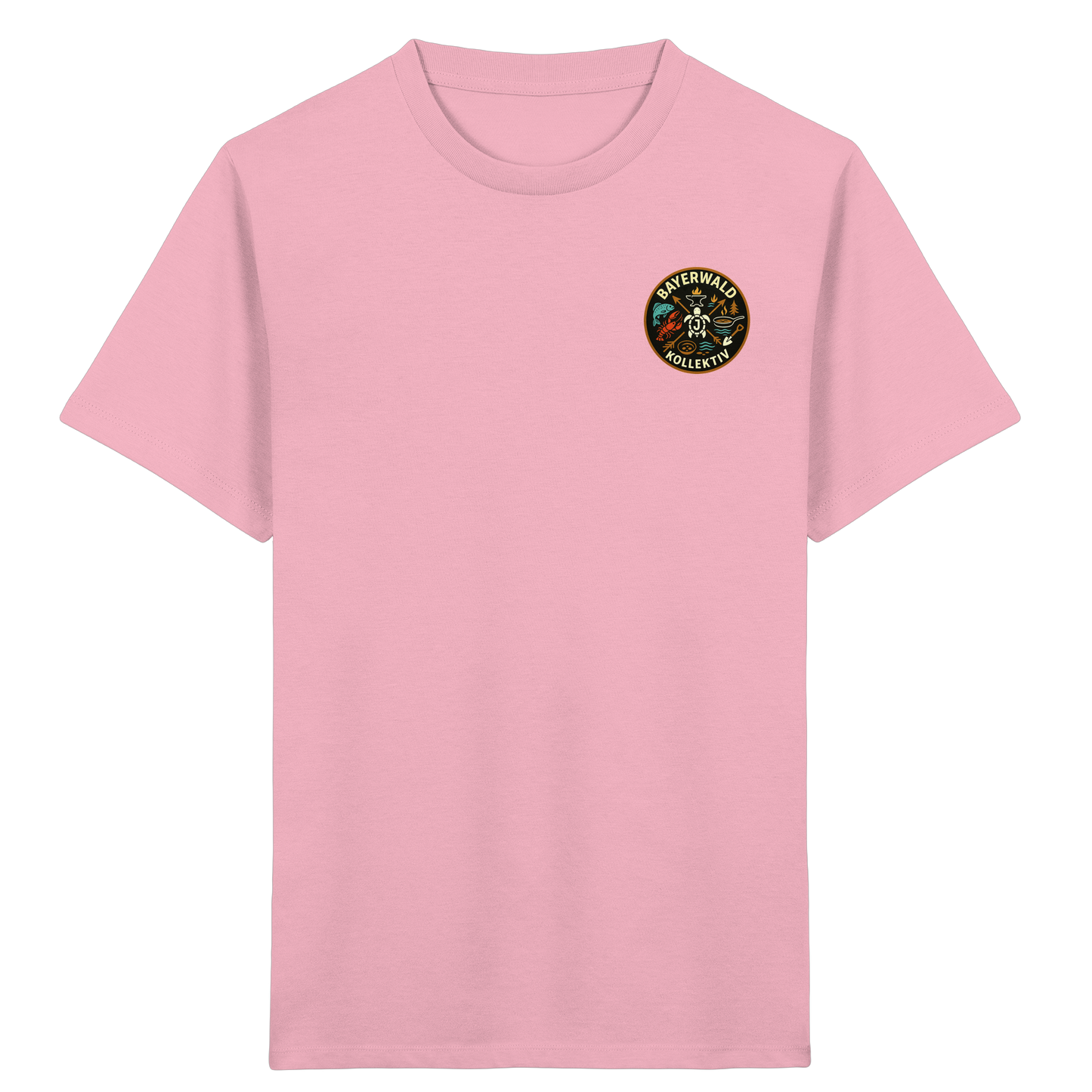 Gedruckte Bayerwald Kollektiv – Handwerk & Natur  - Kids Organic Shirt