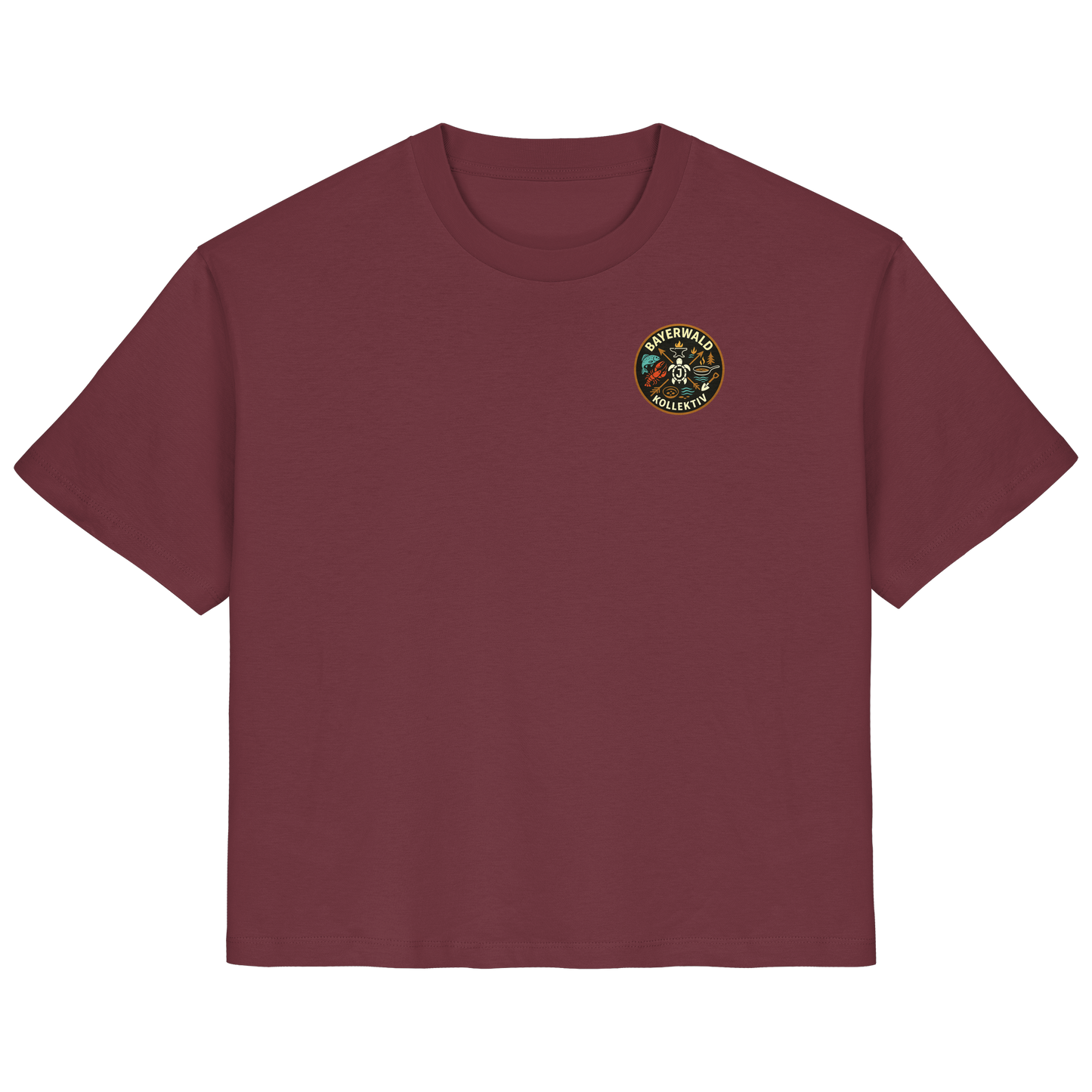 Gedruckte Bayerwald Kollektiv – Handwerk & Natur  - Ladies Organic Shirt