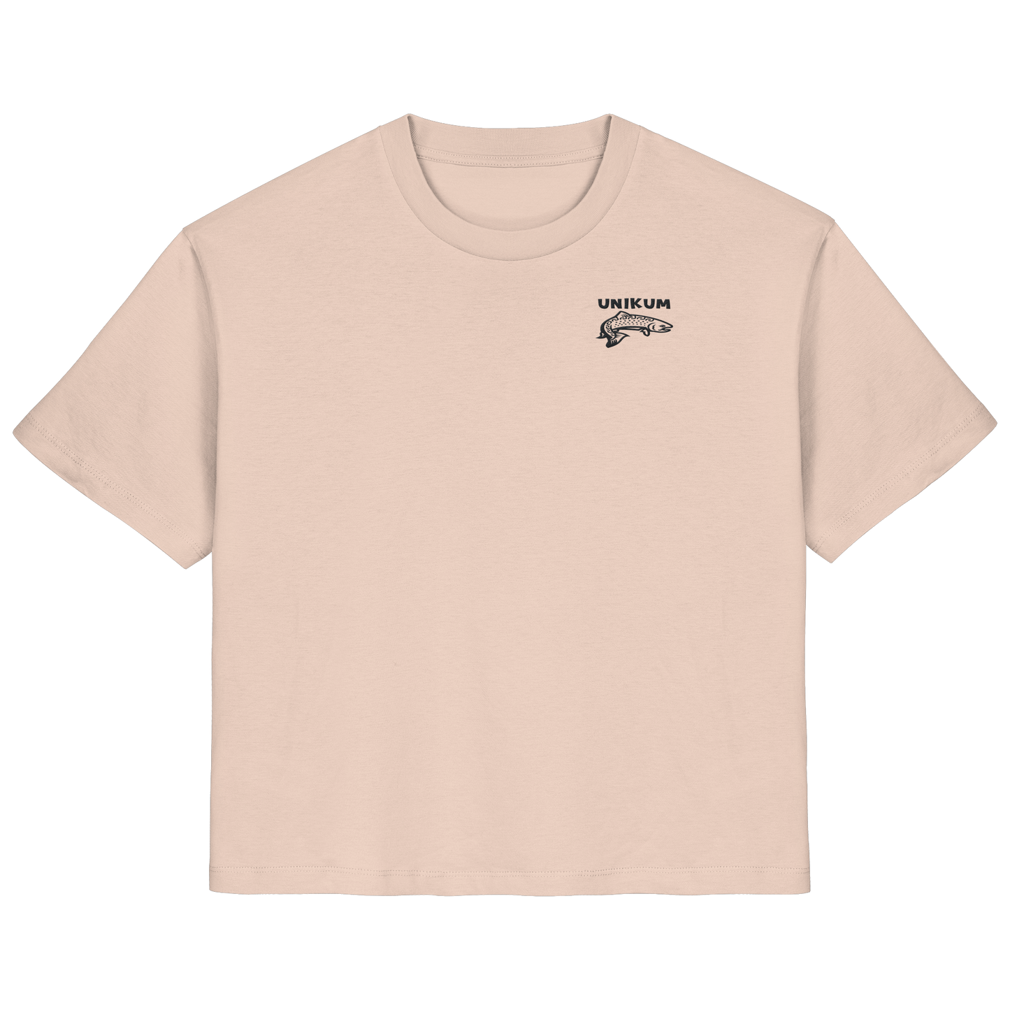 Unikum Trout – Gestickte Forelle - Ladies Organic Shirt