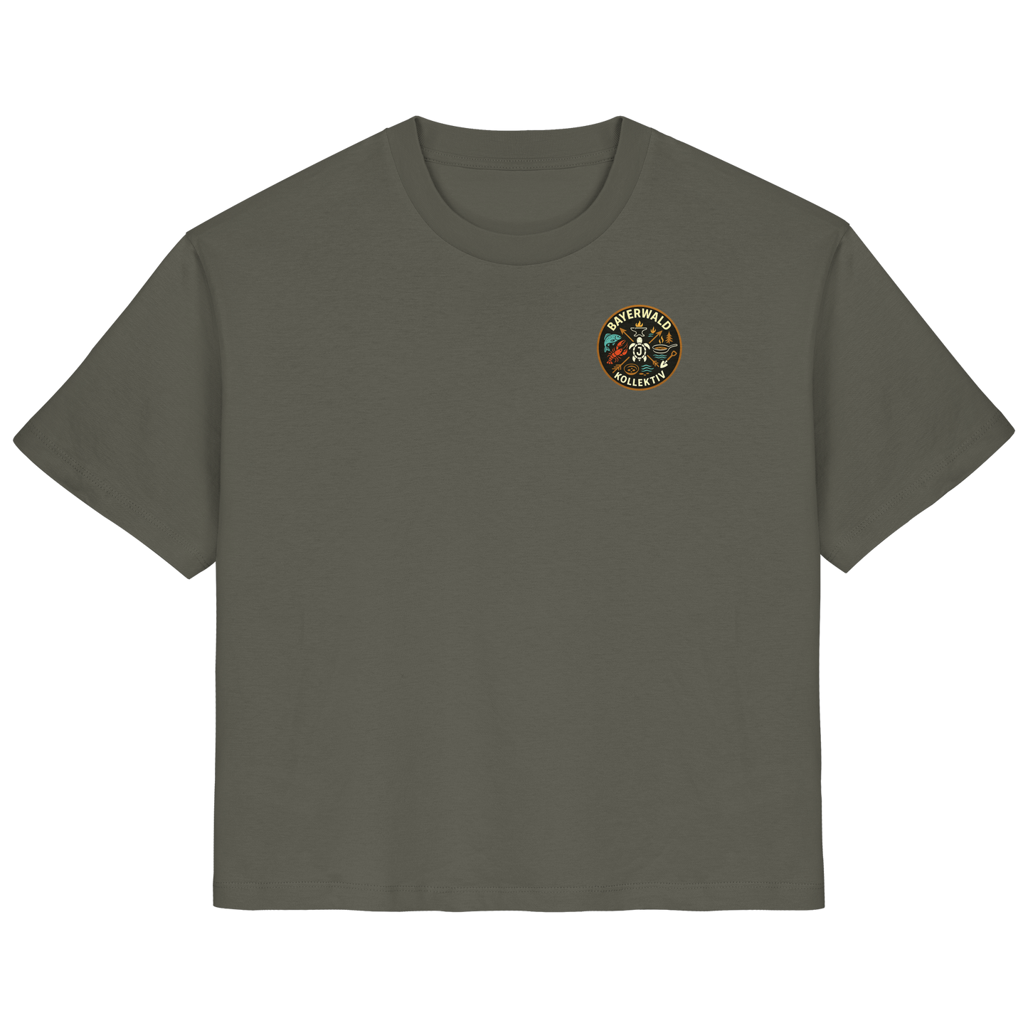 Gedruckte Bayerwald Kollektiv – Handwerk & Natur  - Ladies Organic Shirt