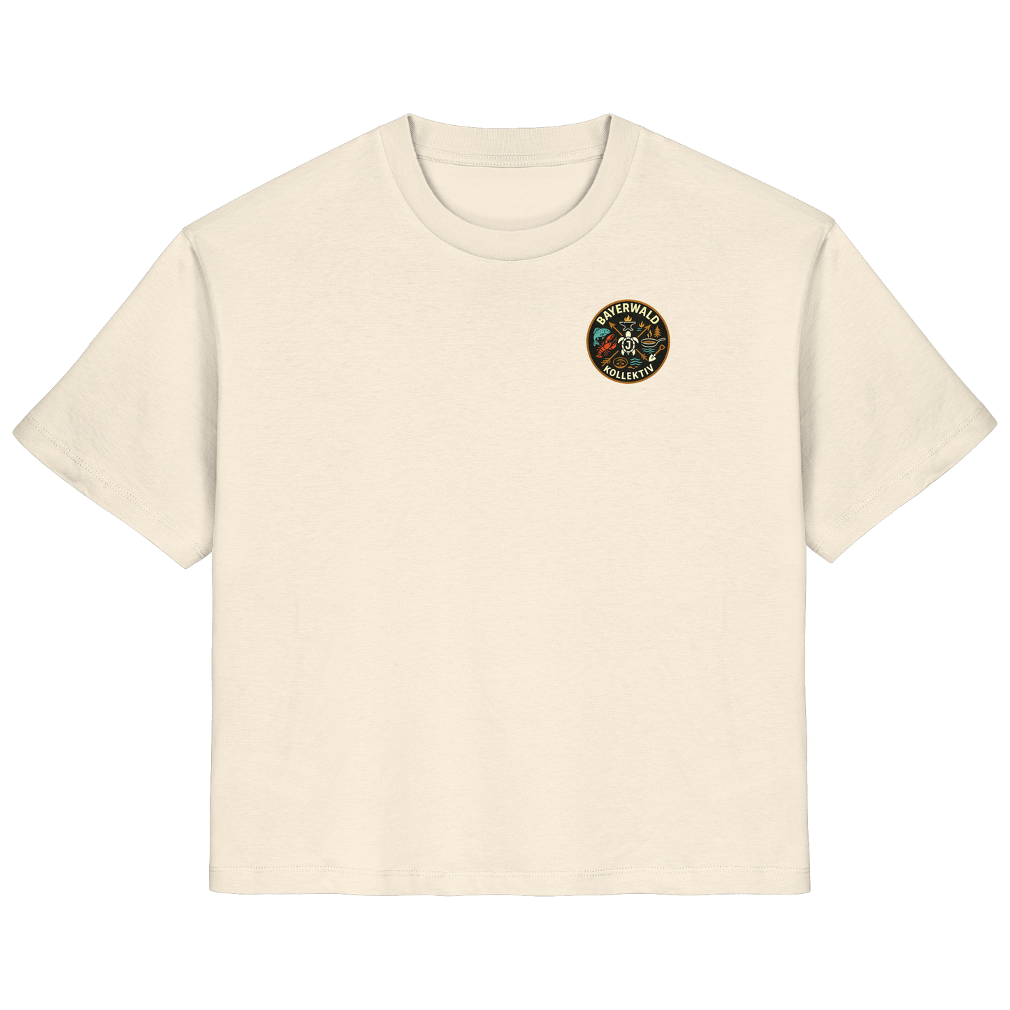 Gedruckte Bayerwald Kollektiv – Handwerk & Natur  - Ladies Organic Shirt