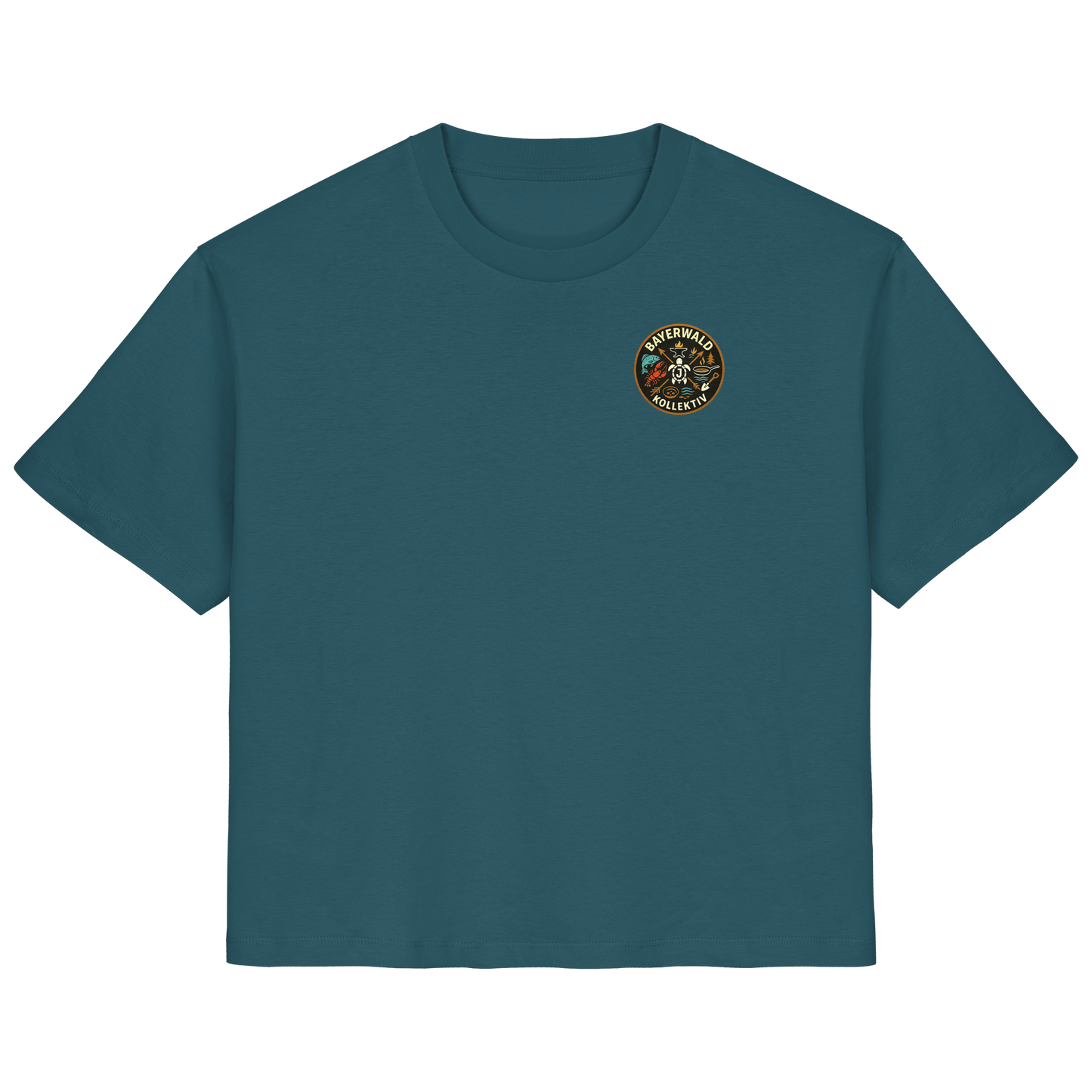 Gedruckte Bayerwald Kollektiv – Handwerk & Natur  - Ladies Organic Shirt