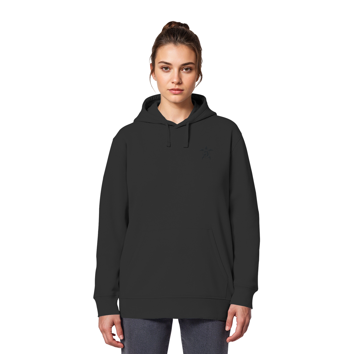 Unikum Basics – Gestickte Kollektion - Organic Basic Hoodie