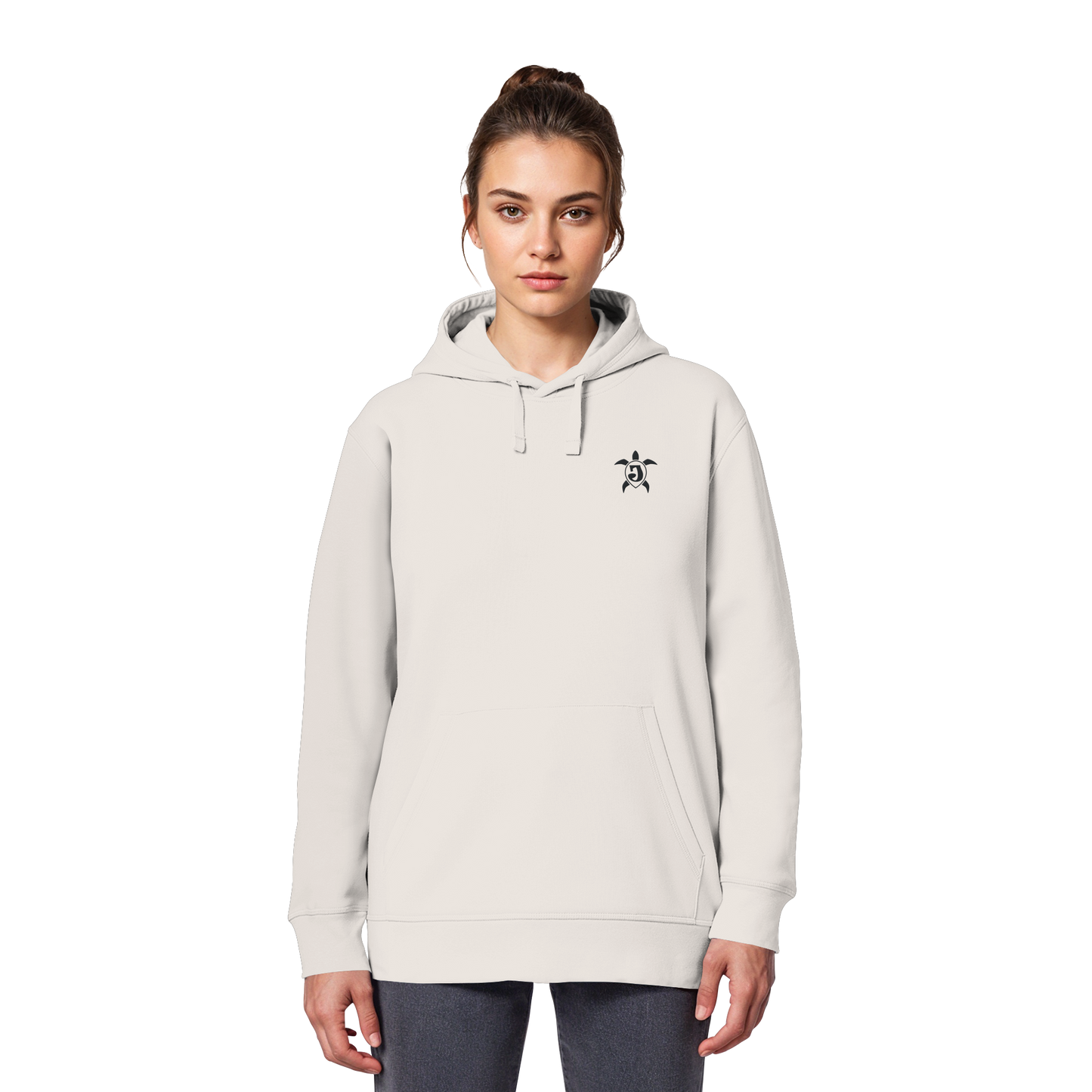 Unikum Basics – Gestickte Kollektion - Organic Basic Hoodie