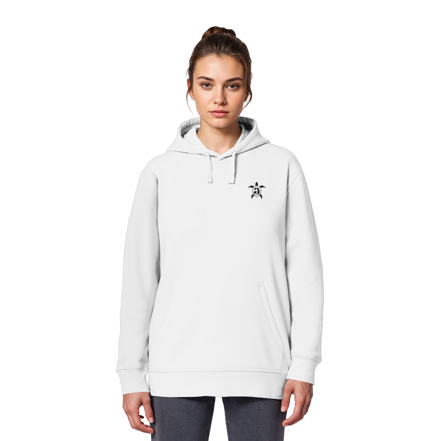 Unikum Basics – Gestickte Kollektion - Organic Basic Hoodie