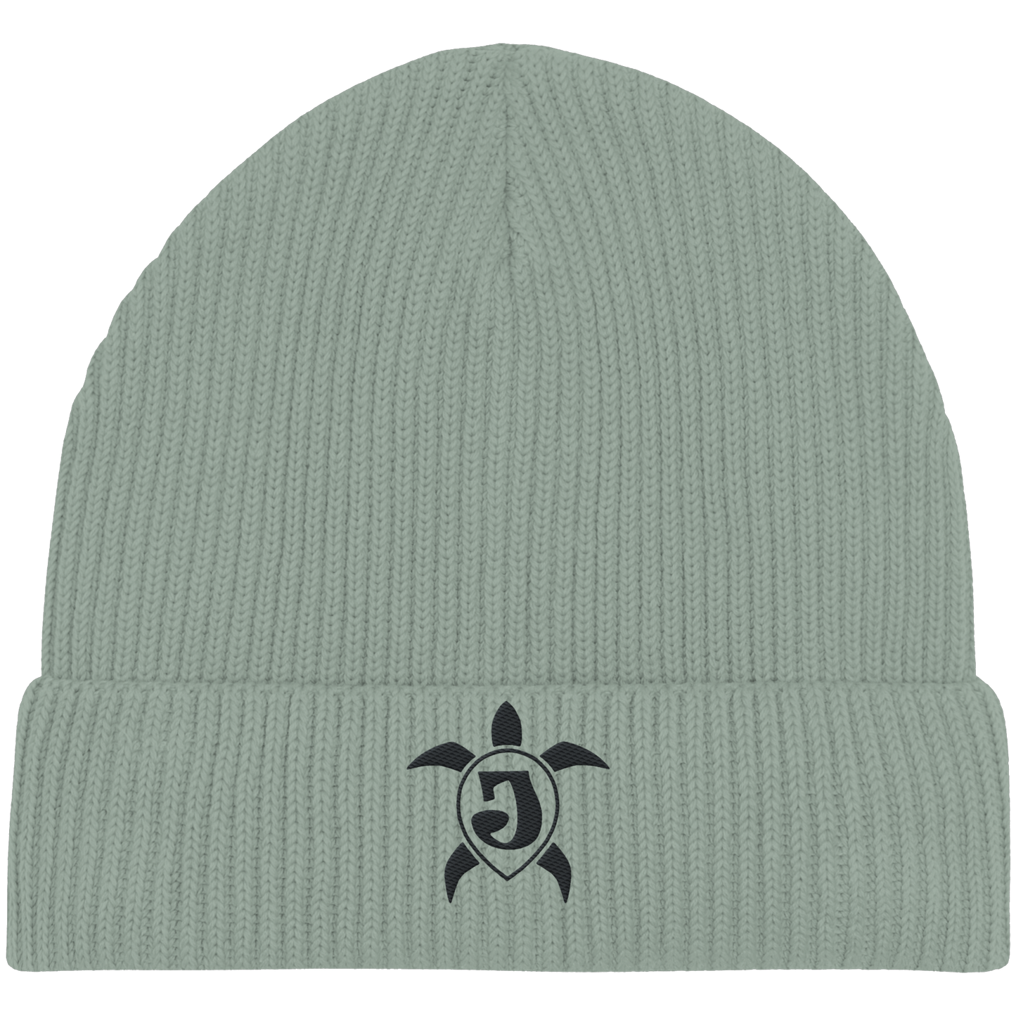 Unikum Basics – Gestickte Kollektion - Organic Fisherman Beanie