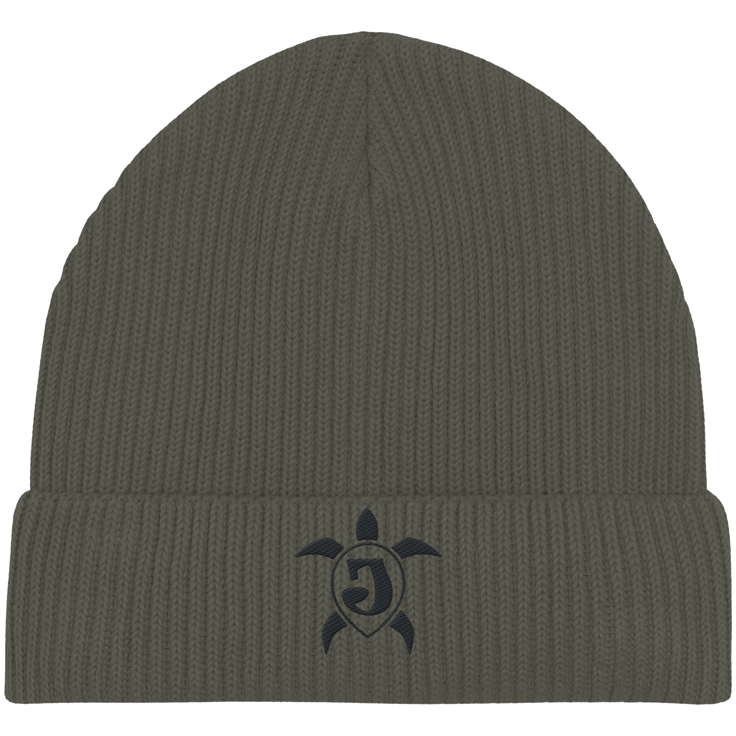 Unikum Basics – Gestickte Kollektion - Organic Fisherman Beanie