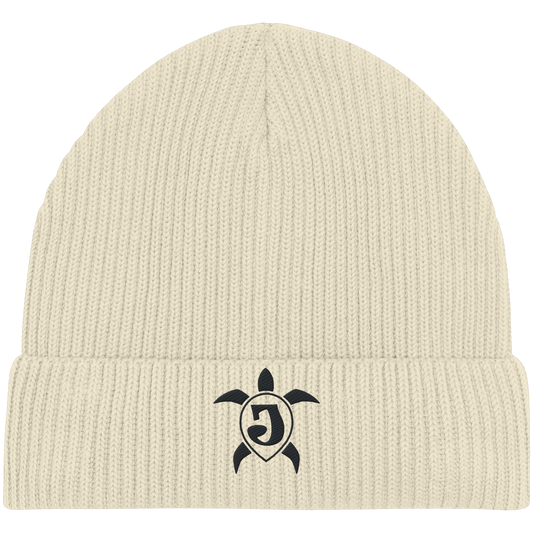 Unikum Basics – Gestickte Kollektion - Organic Fisherman Beanie