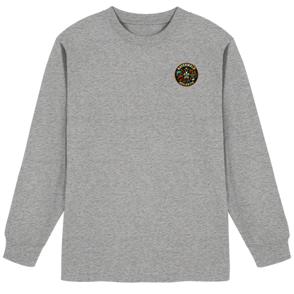 Gedruckte Bayerwald Kollektiv – Handwerk & Natur  - Organic Heavy Oversized Longsleeve T-Shirt