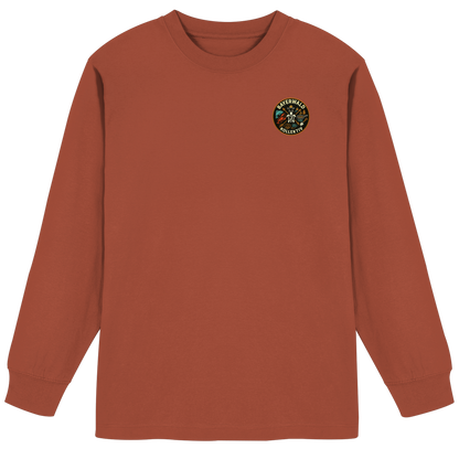 Gedruckte Bayerwald Kollektiv – Handwerk & Natur  - Organic Heavy Oversized Longsleeve T-Shirt